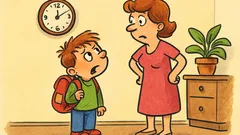 Vtip: Prvák Jarko prišiel zo školy domov