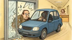 Vtip: vojde chlap autom do nemocnice...