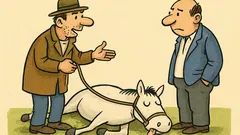 Vtip: Predám živú zdochlinu.