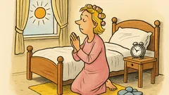 Vtip: Drahý Bože, zatiaľ je mi dobre…