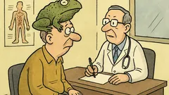Vtip: K lekárovi príde muž s ropuchou