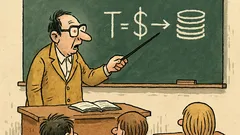 Vtip: Učenie potrebuje čas, čas sú peniaze...