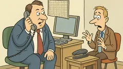 Vtip: Príďte na poradu neskoro