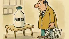 Vtip: Kedysi stálo mlieko dve koruny, dnes…