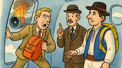 Vtip: Letia Slovák, Američan a Angličan lietadlom