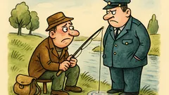 Vtip: Prečo si nervózny pri rybách?