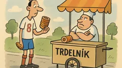 Vtip: Keď si dám pred zápasom trdelník?