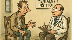 Vtip: Doktor sa pýta pacienta v ústave