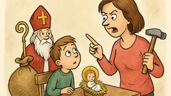 Vtip: Mama hovorí synovi na Mikuláša