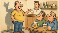 Vtip: Milan sa chváli v krčme...