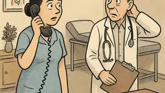 Vtip: V ordinácii lekára zvoní telefón…