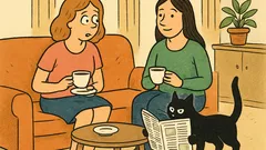 Vtip: Príde slečna ku kamarátke na kávu