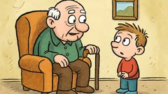 Vtip: Vnuk sa pýta dedka: prečo?