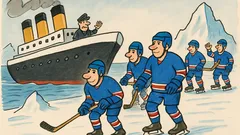 Vtip: Čo majú spoločné hokejisti s Titanicom?