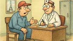 Vtip: Príde vodič kamiónu k lekárovi...