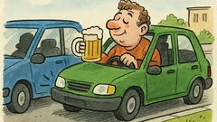 Vtip: Nepi za volantom, do niekoho ťukneš…