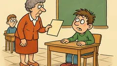 Vtip: Ivko otvorí vysvedčenie a zbledne