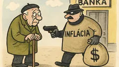 Vtip: Jediný zákonom chránený zlodej je inflácia