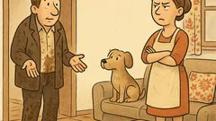 Vtip: Manžel: Mám psí život!