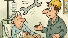 Vtip: Dnes som nastúpil do nového zamestnania...