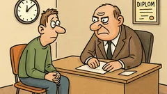 Vtip: Keď šéf mešká, je dôsledný