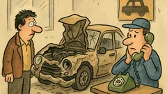 Vtip: Mišo doviezol vrak do servisu