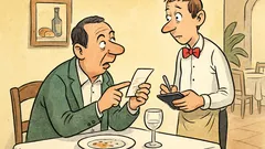 Vtip: V reštaurácii pri platení…