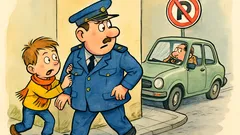 Vtip: Pán policajt, rýchlo!