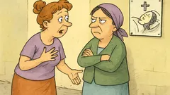 Vtip: Stretli sa dve susedky pri plote