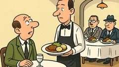 Vtip: Hosť čašníkovi: Aj ja chcem to isté