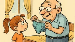 Vtip: Starký, slipy sú z lipy?