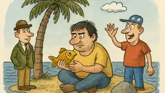 Vtip: Angličan, Američan a Moravák na ostrove