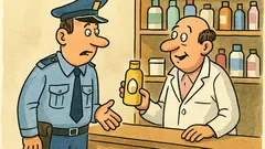 Vtip: Príde policajt do drogérie…