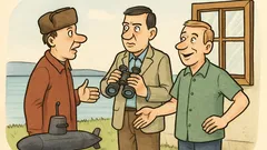 Vtip: Stretnú sa Rus, Slovák a Poliak…