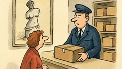 Vtip: Na britskej pošte visí Venuša bez rúk