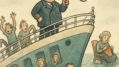 Vtip: Poplach na potápajúcej sa lodi