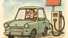 Vtip: Kde je v trabante najväčší prázdny priestor?