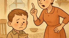 Vtip: Malý Oľko dostal cukríky...