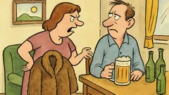 Vtip: Sťažuje sa manžel na pivo...