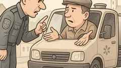 Vtip: Policajt zastaví auto a vyčíta šoférovi