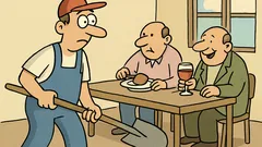 Vtip: Kde sa pracuje, neprekážaj!