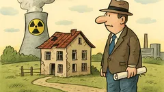 Vtip: Predám vilu v Černobyle. Zn.: Žiari.