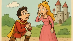 Vtip: Zlá ježibaba zakliala princa na rok