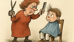 Vtip: Povie dieťa: Mama, nečeš ma!