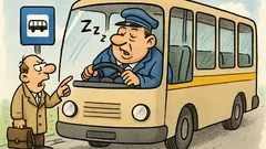 Vtip: Netrúb! Zobudíš šoféra!