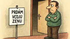 Vtip: Predám svoju ženu. Ešte nie je doma