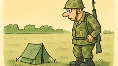 Vtip: Stan pre jedného vojaka – ministán