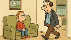 Vtip: „Synku, nemáš domácu úlohu?“