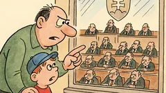 Vtip: Tati, poslanci môžu niečím poslúžiť?