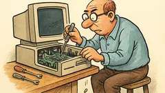 Vtip: Spadne vždy tá najdrobnejšia súčiastka